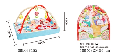 宝宝健身毯长方形包边 - OBL638152