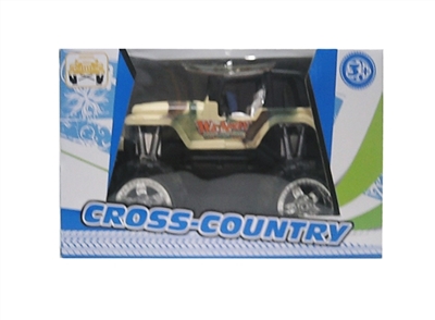 Inertia camouflage open-topped jeep - OBL638307