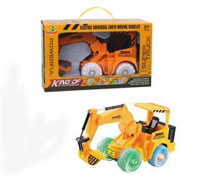Electric engineering vehicle (excavator, five lights, music) - OBL638326