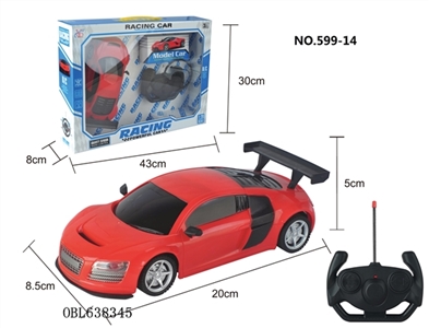 Four-way remote audis 1:20 - OBL638345