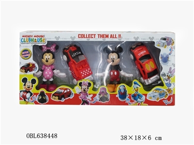 Mickey 2 with 2 car only 2 assortments - OBL638448