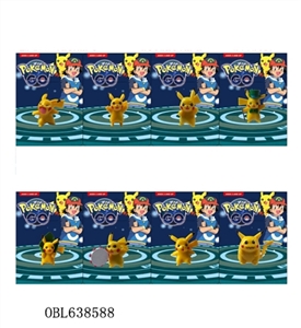 2 inch pokemon single figures card installed, eight - OBL638588