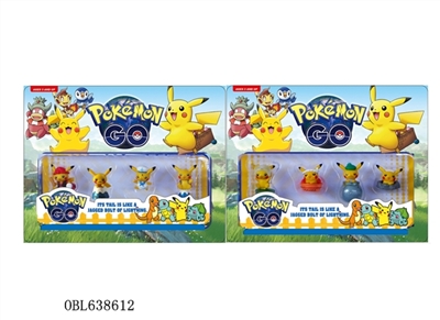 1.5 -inch pokemon dolls card installed, only 4 paragraph 2 - OBL638612