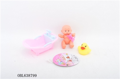 Cartoon evade glue baby a bath suit - OBL638799