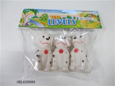 Three lining plastic animal zhuang - OBL638989