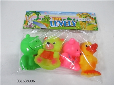 Four zhuang lining plastic animal - OBL638995