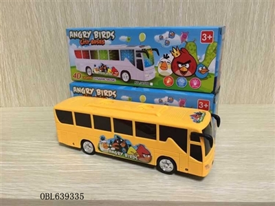 The electric bus with 4 d light music - OBL639335