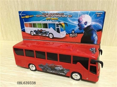 The electric bus with 4 d light music - OBL639338