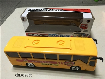 The electric bus with 4 d light music - OBL639355