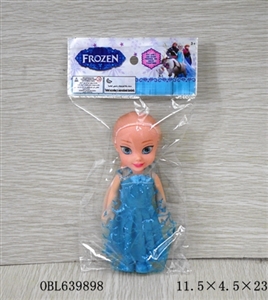 6.5 -inch fashion bags of solid body snow princess OPP clip - OBL639898