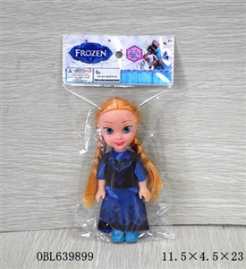 6.5 -inch fashion bags of solid body snow princess OPP clip - OBL639899