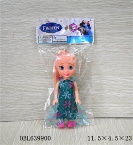 6.5 -inch fashion bags of solid body snow princess OPP clip - OBL639900