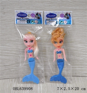 7.5 inch body fashion bags of ice princess OPP clip - OBL639908