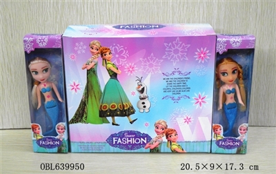 7.5 -inch fashion show box body snow princess - OBL639950