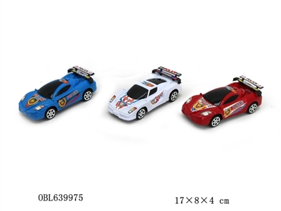 Inertia a police car - OBL639975