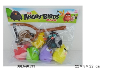 The latest version of angry birds six bird suit with a bow - OBL640133