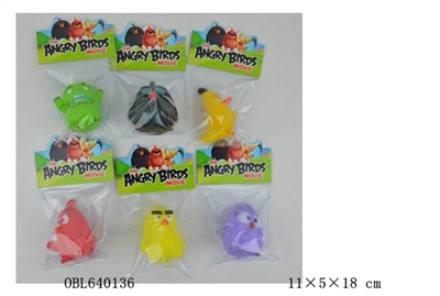 The latest version of angry birds six pack six assortments - OBL640136