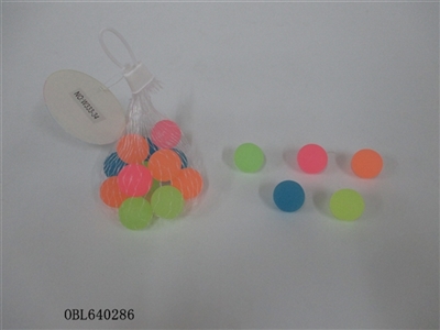 2.7 cm mesh bag 12 luminous bounce the ball - OBL640286