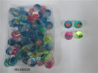 4.5 cm dinosaur ocean bounce the ball - OBL640328