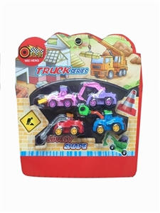 Four loaded truck series - OBL640378