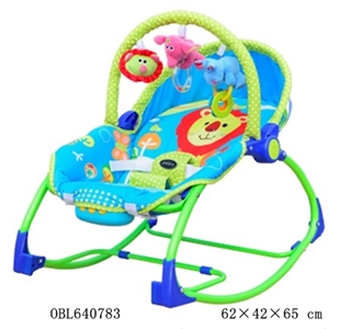 婴儿摇椅 带音乐和振动，三个位置可调 - OBL640783