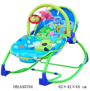 婴儿摇椅 带音乐和振动，三个位置可调 - OBL640784