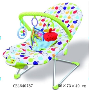 婴儿摇椅 带音乐和振动，三个位置可调 - OBL640787