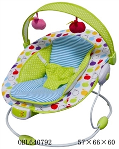 婴儿摇椅 带音乐和振动，二个位置可调 - OBL640792