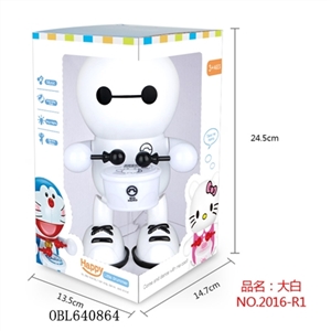 Happy little drummer (white) - OBL640864