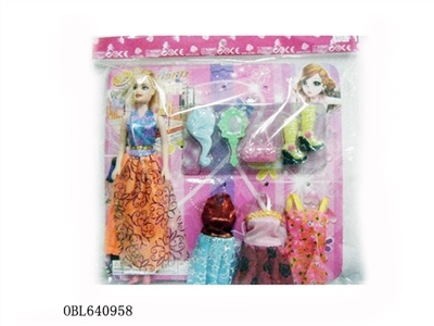 18-inch salon doll Snow and ice colors theme song long sound IC - OBL640958