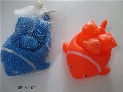 Four zhuang lining plastic lash the fish - OBL641024