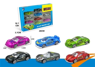 Ten 1:6 slide 4 concept alloy car - OBL641123