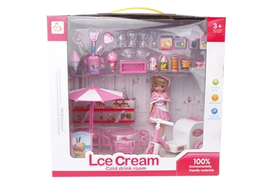 Ice cream car out a combination - OBL641258