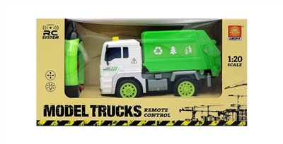 Sanitation of remote control car (cross with lamp) - OBL641411