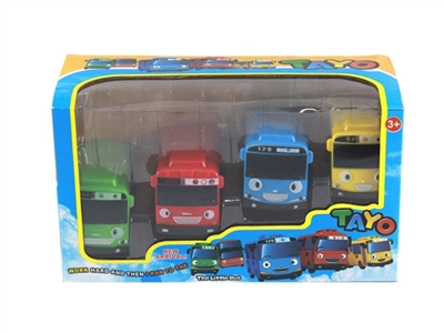 Small tai road bus with light music - OBL641889