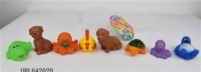 Eight mixed evade glue small animals - OBL642020