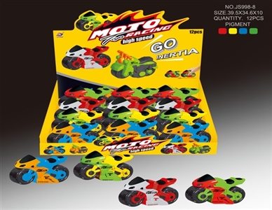 高速特惯性技摩托车12pcs - OBL642442