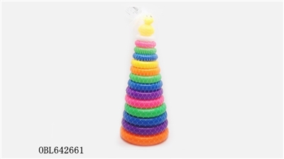 Circular rainbow ring duck - OBL642661