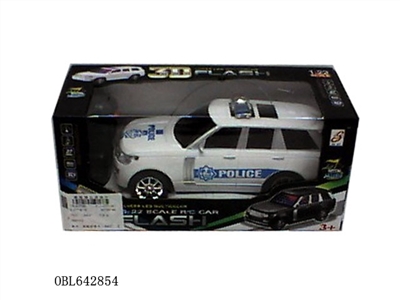 Land rover two-way remote control car lights, music (3 d) - OBL642854
