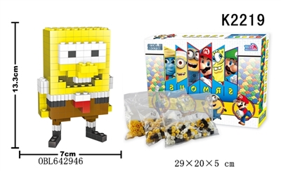 The micro drill particles lego spongebob 343 PCS - OBL642946