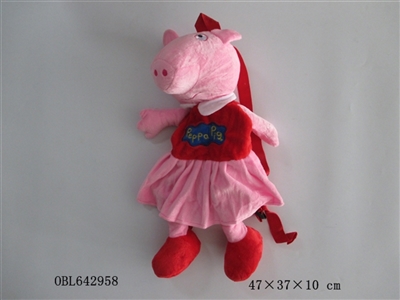 The pig sister plush backpacks - OBL642958