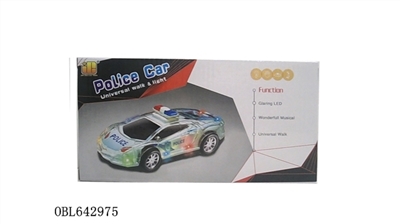 Dazzle colour super police cars - OBL642975