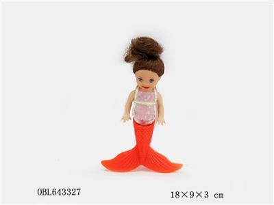 3 inch straight tail fish barbie - OBL643327