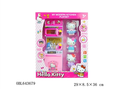 HELLO KITTY厨房系列配KT猫 - OBL643679