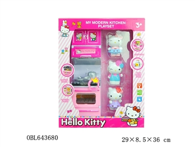 HELLO KITTY厨房系列配KT猫 - OBL643680