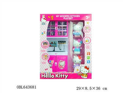 HELLO KITTY厨房系列配KT猫 - OBL643681