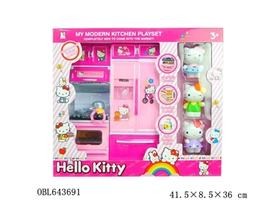 HELLO KITTY厨房系列组合配KT猫 - OBL643691