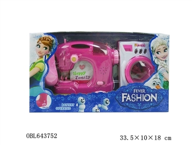 Electric sewing machine washing machine combination - OBL643752