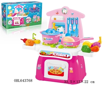 Pink pig sister electric appliance set - OBL643768