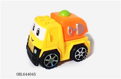 惯性Q版泥罐工程车 - OBL644045